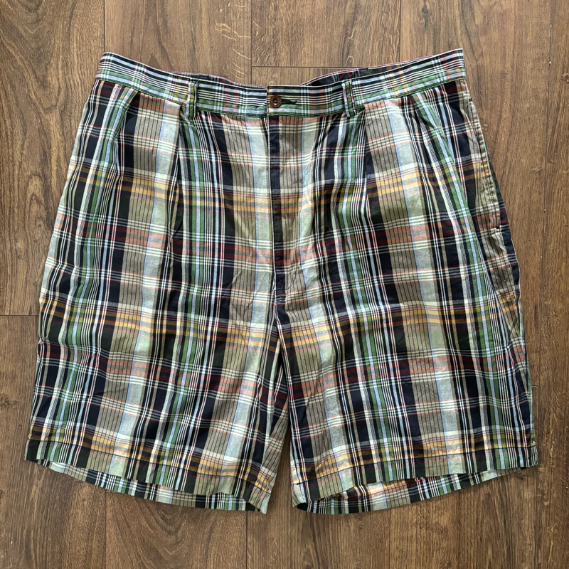 Polo madras shorts hotsell