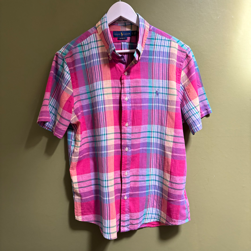 Polo madras shirt on sale